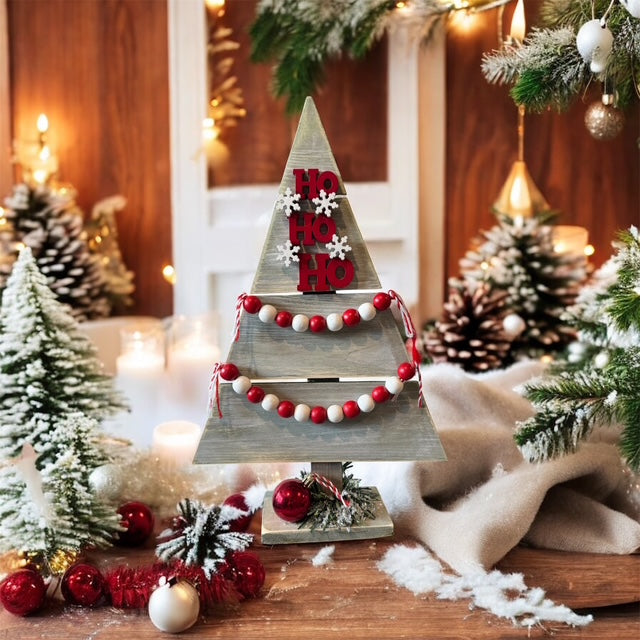 Desktop Wood Christmas Tree