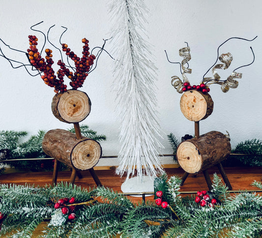 Wood reindeer