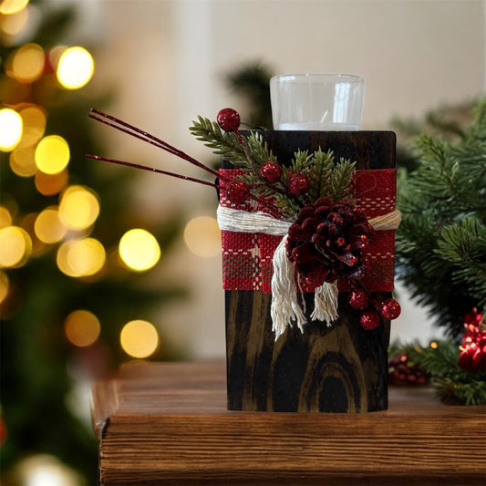 Festive Votive Candle Holder